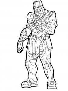 Thanos coloring page 25 - Free printable