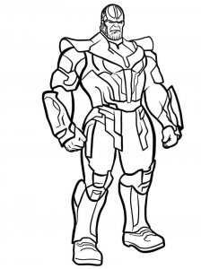 Thanos coloring page 27 - Free printable