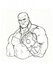 Thanos coloring page 20 - Free printable