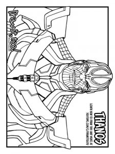 Thanos coloring page 10 - Free printable