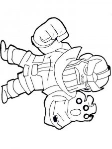 Thanos coloring page 5 - Free printable