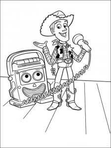 Toy Story coloring page 10 - Free printable