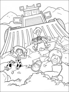 Toy Story coloring page 11 - Free printable
