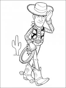 Toy Story coloring page 2 - Free printable