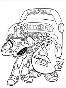 Toy Story coloring page 21 - Free printable