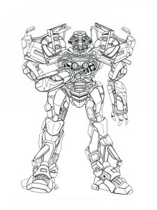 Transformers coloring page 63 - Free printable