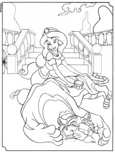 Aladdin coloring page 25 - Free printable