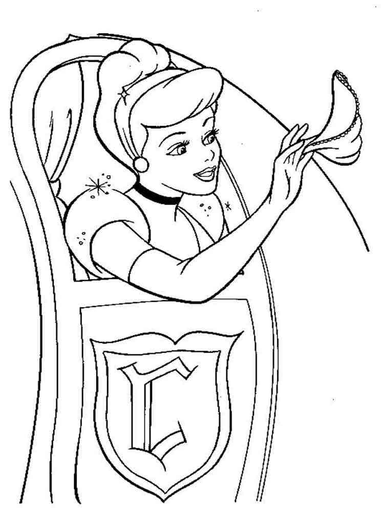 Cinderella Coloring Pages Download Print 10 Face