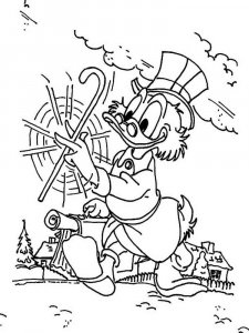DUCKTALES coloring page 14 - Free printable