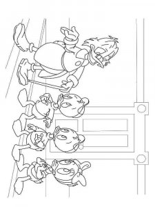 DUCKTALES coloring page 32 - Free printable