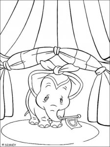 Dumbo coloring page 10 - Free printable