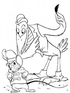 Dumbo coloring page 7 - Free printable