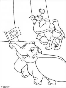 Dumbo coloring page 9 - Free printable