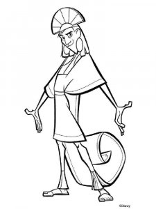 The Emperor's New Groove coloring page 20 - Free printable