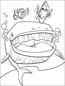 Finding Nemo coloring page 10 - Free printable