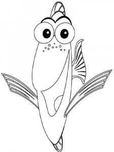 Finding Nemo coloring page 12 - Free printable