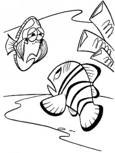 Finding Nemo coloring page 13 - Free printable