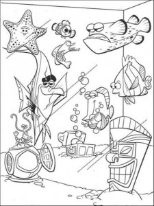 Finding Nemo coloring page 15 - Free printable