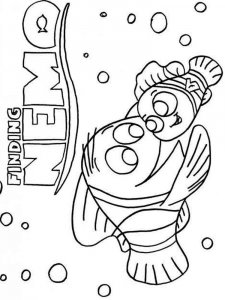 Finding Nemo coloring page 18 - Free printable