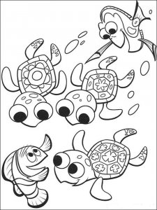 Finding Nemo coloring page 20 - Free printable