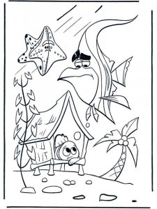 Finding Nemo coloring page 23 - Free printable