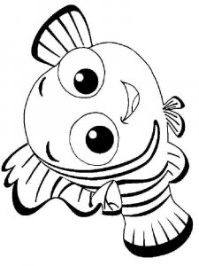 Finding Nemo coloring page 24 - Free printable