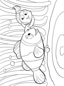 Finding Nemo coloring page 3 - Free printable