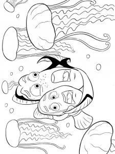 Finding Nemo coloring page 5 - Free printable