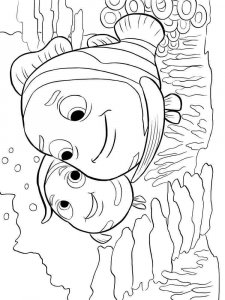 Finding Nemo coloring page 8 - Free printable