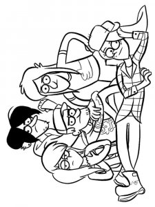 Gravity Falls coloring page 22 - Free printable