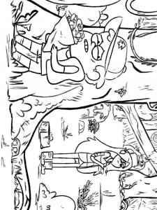 Gravity Falls coloring page 6 - Free printable