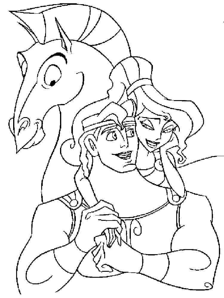 baby hercules coloring pages - photo #21
