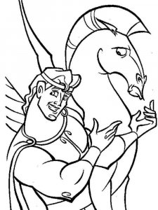 Hercules coloring page 24 - Free printable