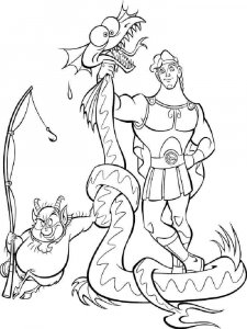 Hercules coloring page 8 - Free printable