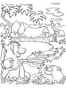 Jungle Book coloring page 18 - Free printable