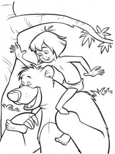 Jungle Book coloring page 22 - Free printable