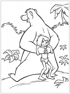 Jungle Book coloring page 23 - Free printable