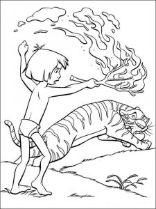 Jungle Book coloring page 27 - Free printable