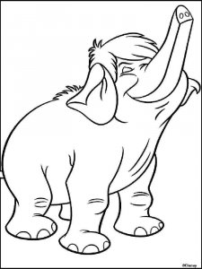 Jungle Book coloring page 3 - Free printable