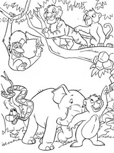 Jungle Book coloring page 30 - Free printable