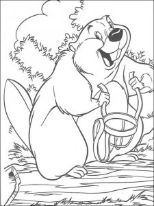 Lady and the Tramp coloring page 17 - Free printable