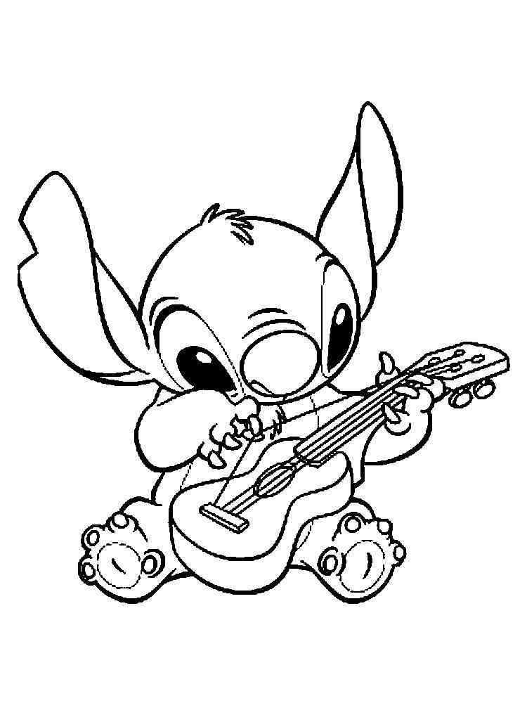 Lilo Stitch Coloring Pages Download Print 11 Cute