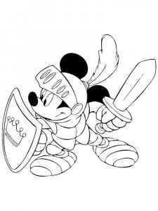 Mickey Mouse coloring page 57 - Free printable
