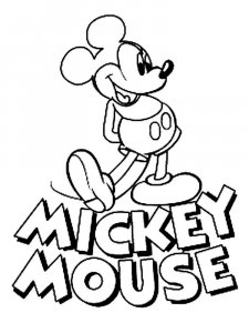 Mickey Mouse coloring page 47 - Free printable