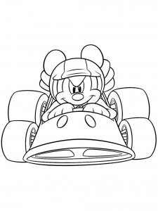 Mickey Mouse coloring page 75 - Free printable