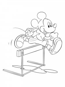 Mickey Mouse coloring page 80 - Free printable