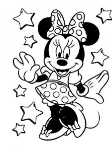 Mickey Mouse coloring page 22 - Free printable