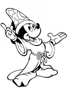 Mickey Mouse coloring page 5 - Free printable