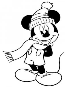 Mickey Mouse coloring page 8 - Free printable
