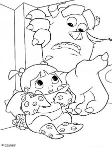 Monsters, Inc. coloring page 2 - Free printable